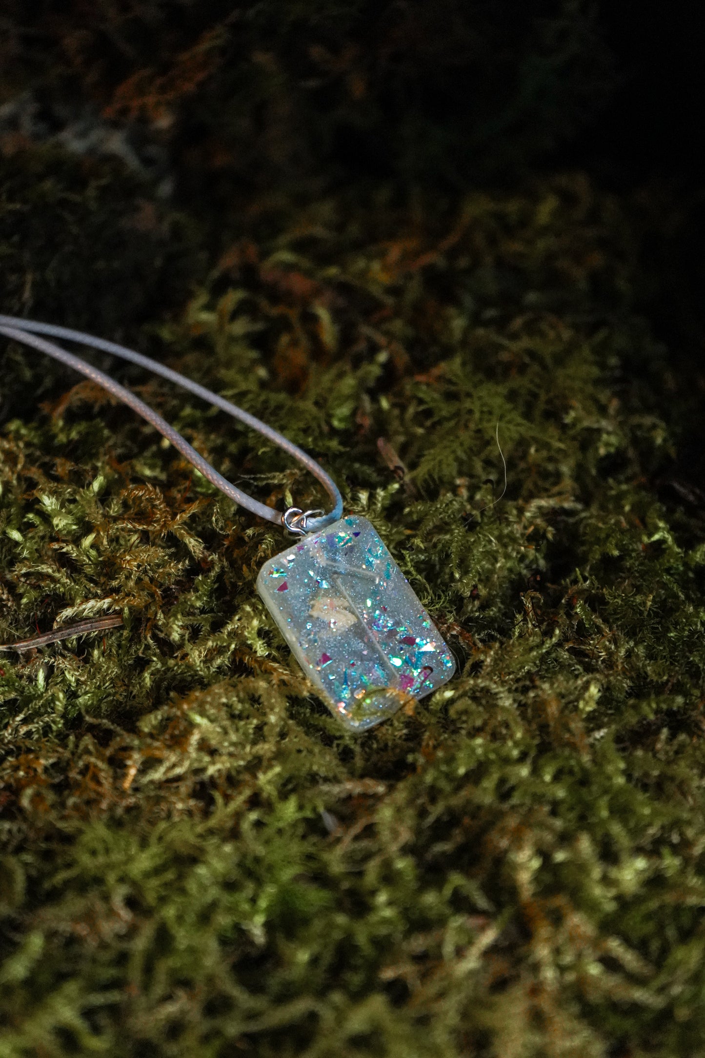 ✧ Collier Rune Futhark - Couleur blanc ✧